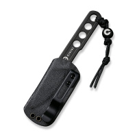 Купить Нож CIVIVI Fixed Blade Circulus 10Cr15CoMoV Steel Black Stonewashed Handle Ostap Hel Design арт. C22012-1